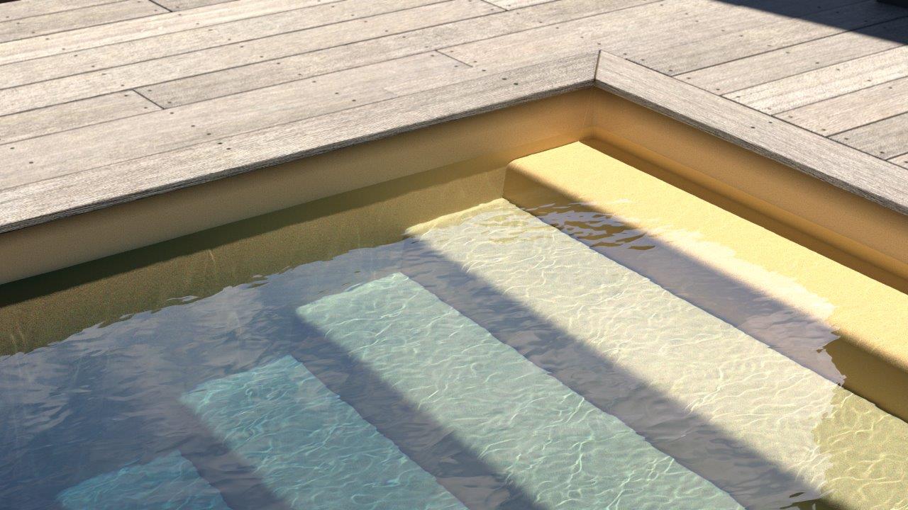 AVfol RELIEF 3D GOLDEN RIVERA / 1,6 mm / Breite: 1,65 m