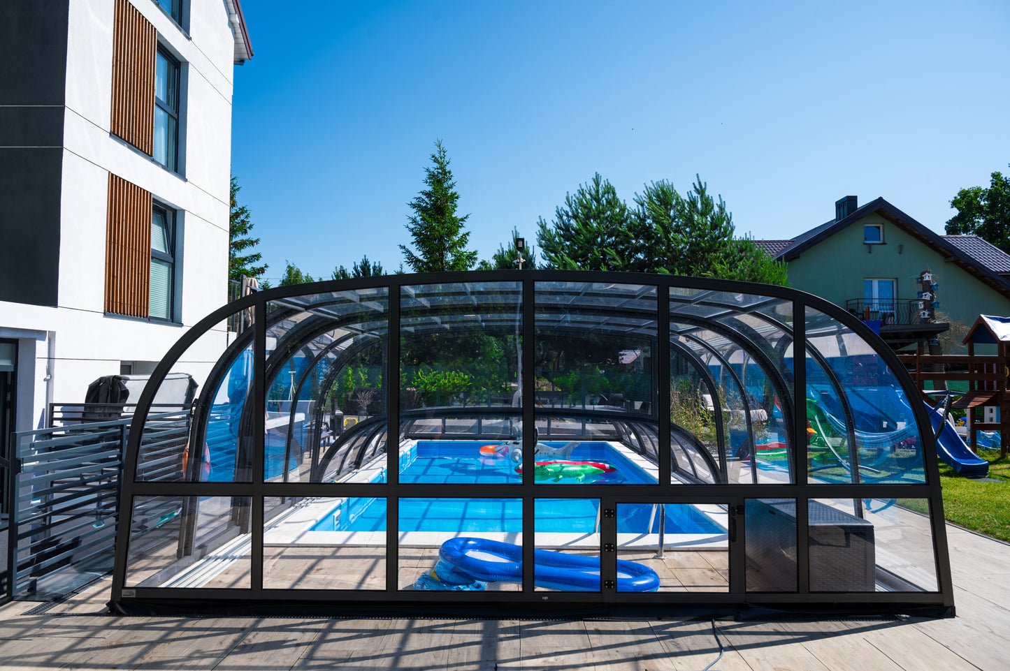 Cometa Double BUCOVERS Poolüberdachung - Preis auf Anfrage