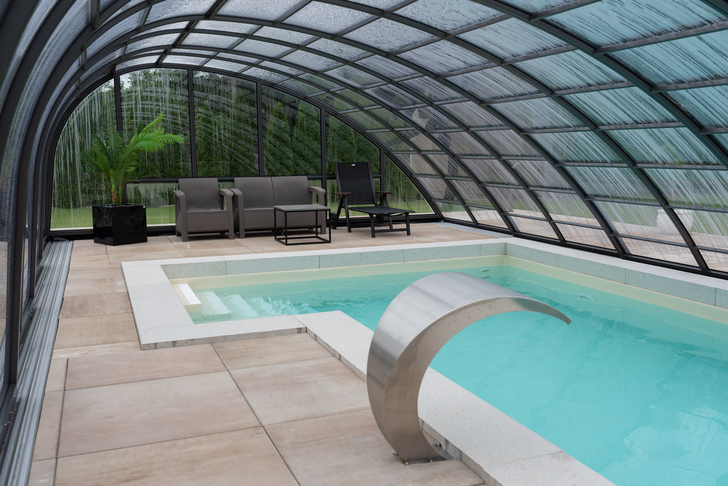 Panorama BUCOVERS Poolüberdachung - Preis auf Anfrage