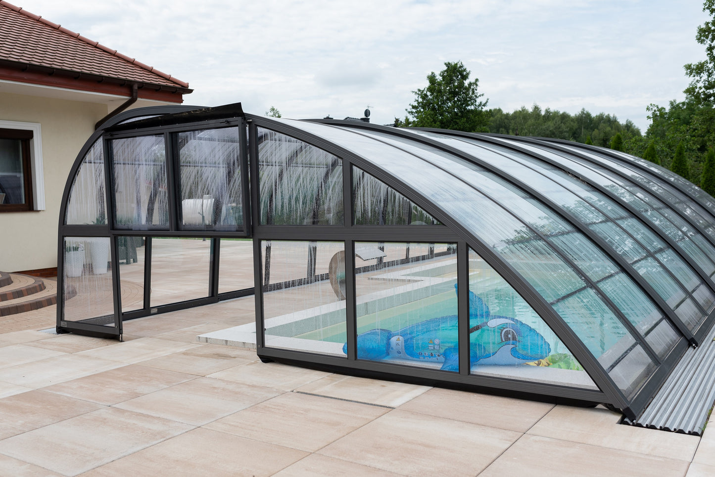 Panorama BUCOVERS Poolüberdachung - Preis auf Anfrage