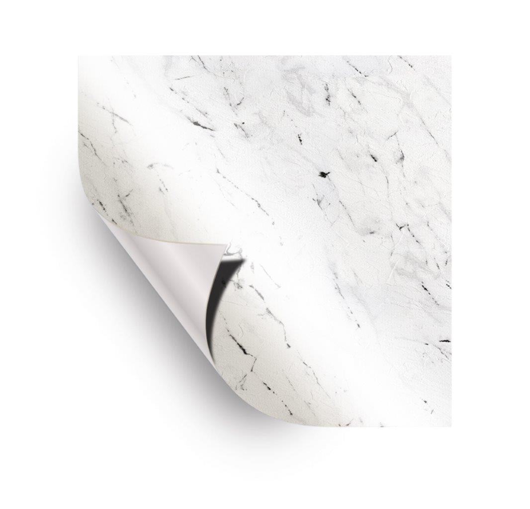 AVfol RELIEF 3D MARMOR WEISS / 1,6 mm / Breite: 1,65 m