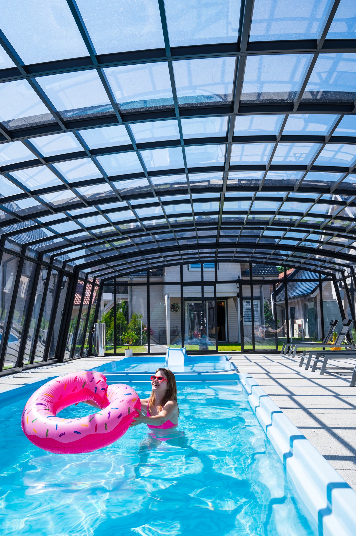 Skyline UP BUCOVERS Poolüberdachung - Preis auf Anfrage