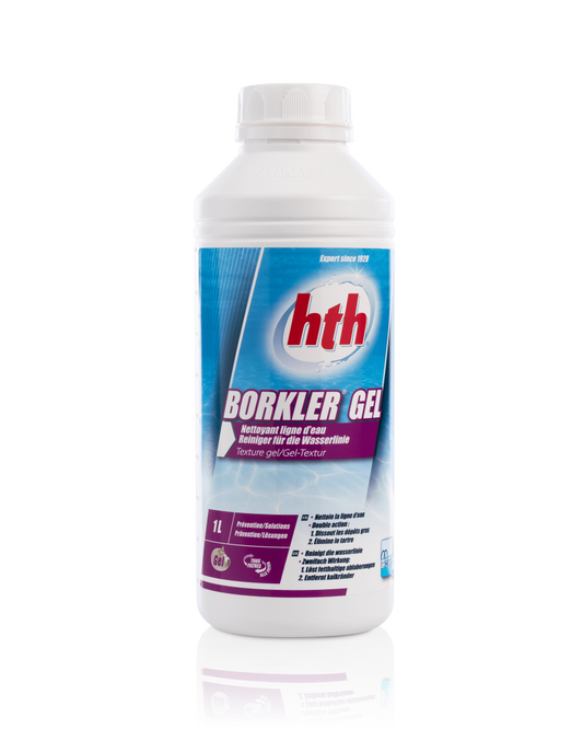 hth® BORKLER® Gel 1l Reiniger für die Wasserlinie
