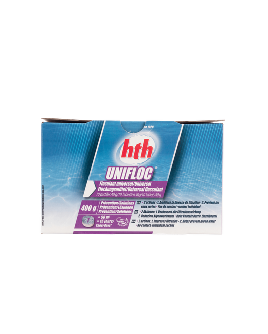 hth® UNIFLOC® 10 x 40g Tablette (400g)