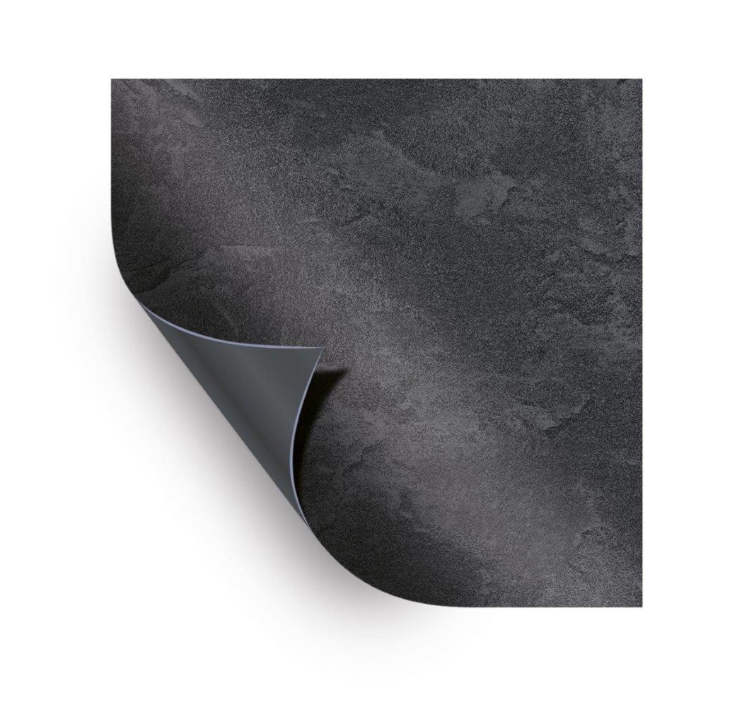 AVfol RELIEF 3D MARMOR SCHWARZ / 1,6 mm / Breite: 1,65 m