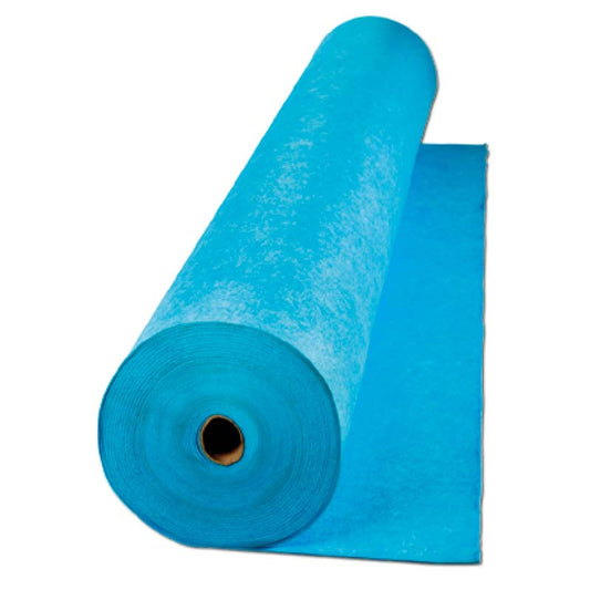 Alkorplan Polyestervlies 400 g/m² - blau, Breite 1,6 m 50m Rolle